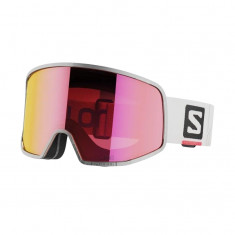 Salomon Lo Fi Sigma, masque de ski, blanc