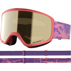 Salomon Lumi Access, maschera da sci, junior, lilla/rosa