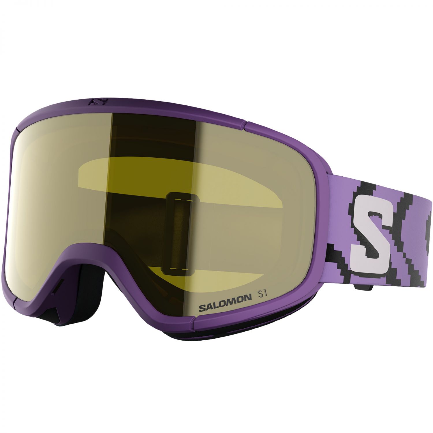 Salomon Lumi Access, óculos de esqui, júnior, roxo