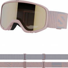 Salomon Lumi Access, skibriller, junior, lyserød