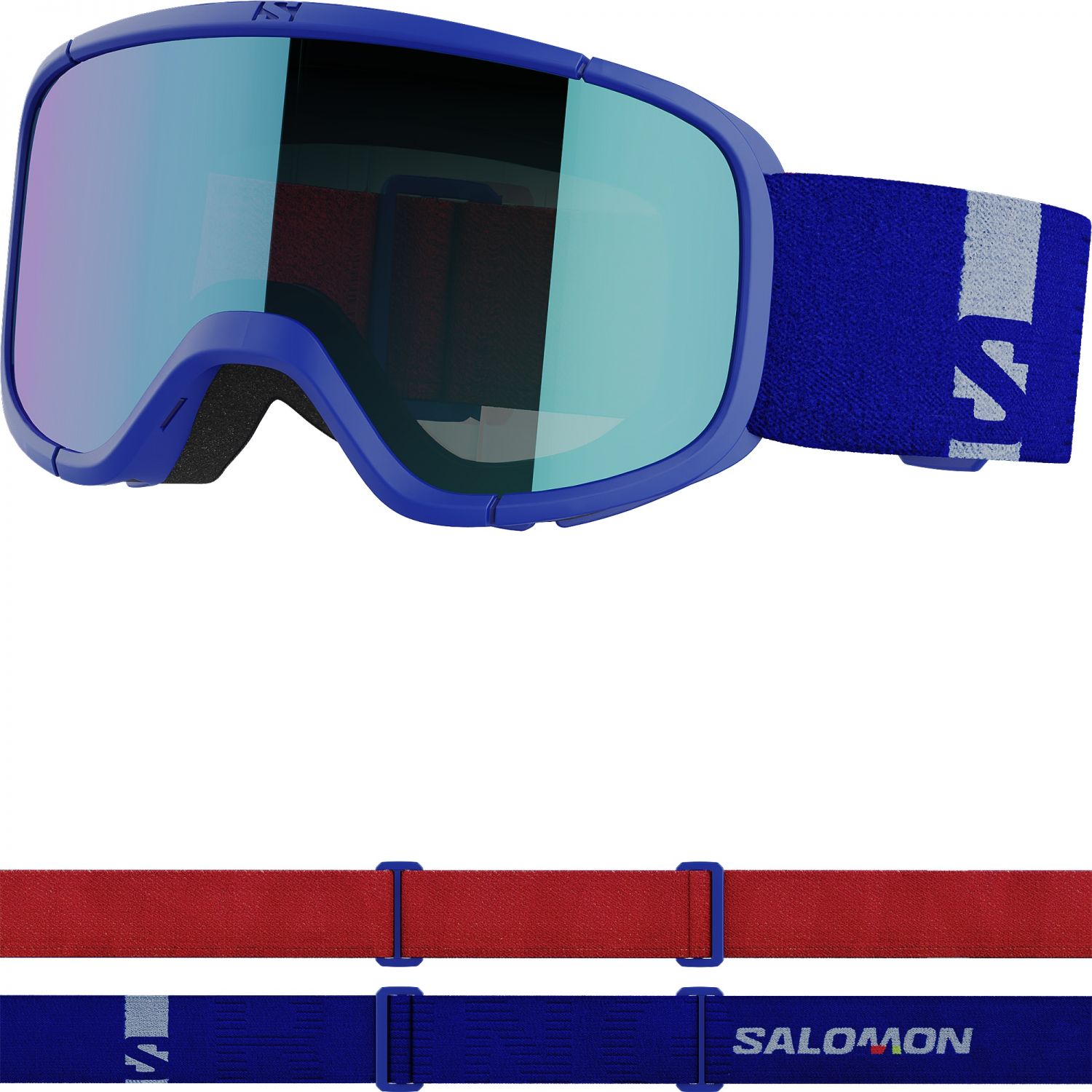 Salomon Lumi, gafas de esquí, junior, azul