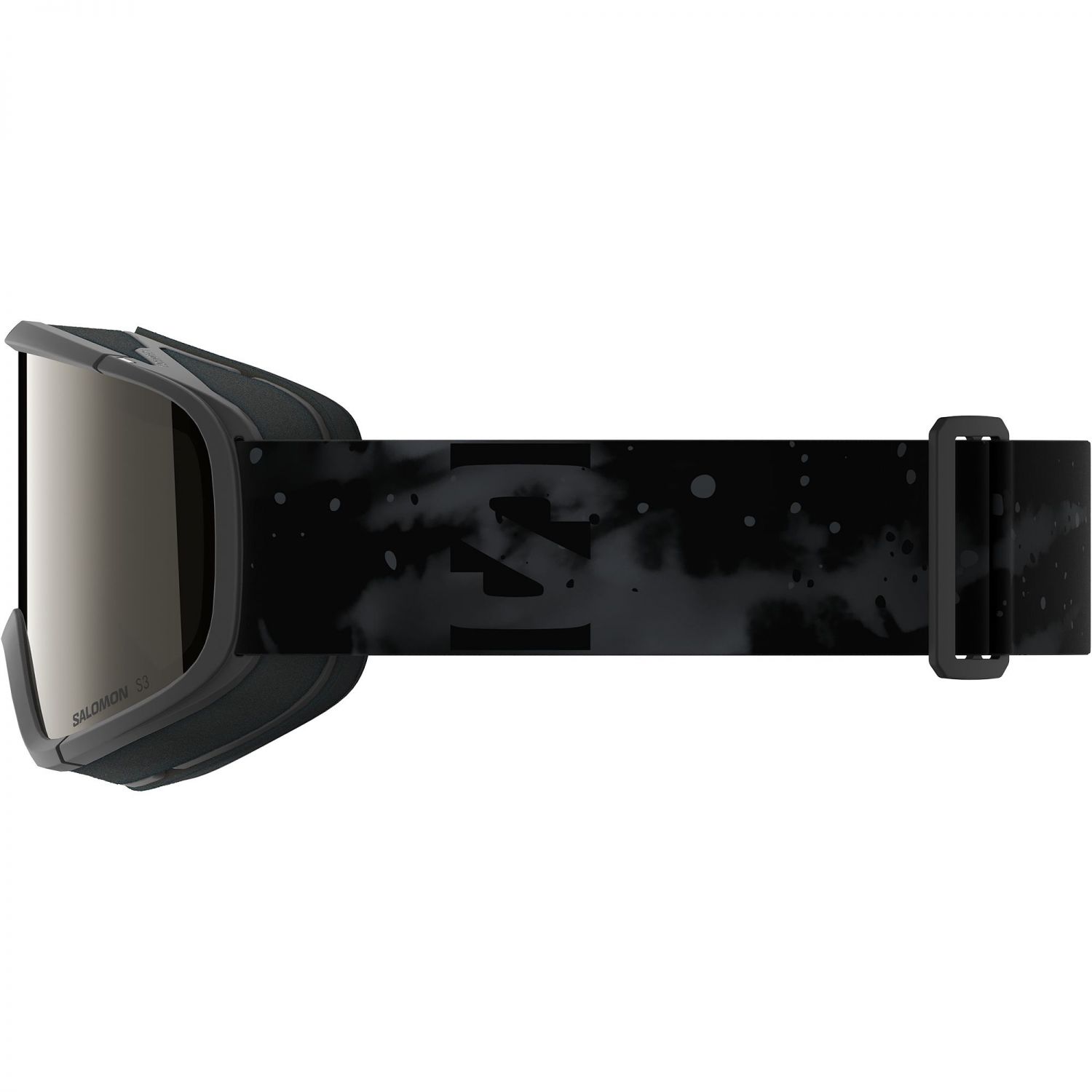 Salomon Lumi, Skibrille, Junior, schwarz/dunkelgrau