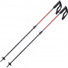 Salomon MTN, bastoncini da sci, junior, blu/arancio