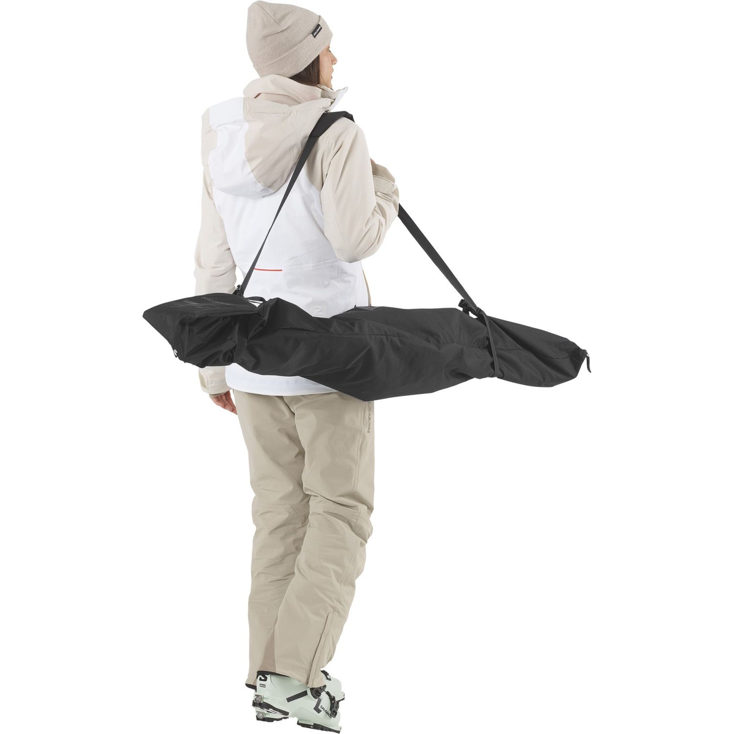 Salomon Original 1P 160-210, bolsa de esquí, negro