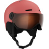 Salomon Orka Visor, casco da sci con visiera, junior, arancione