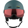 Salomon Orka Visor, casque de ski à visière, junior, vert foncé