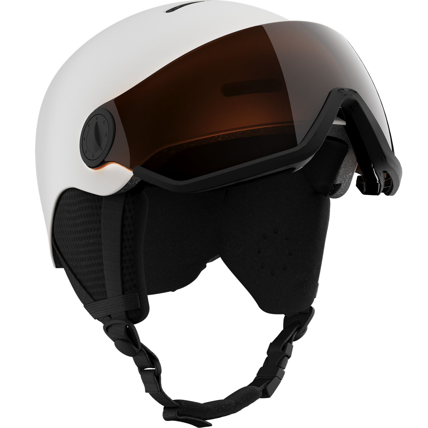 Salomon Orka Visor, sí sisak, junior, fehér