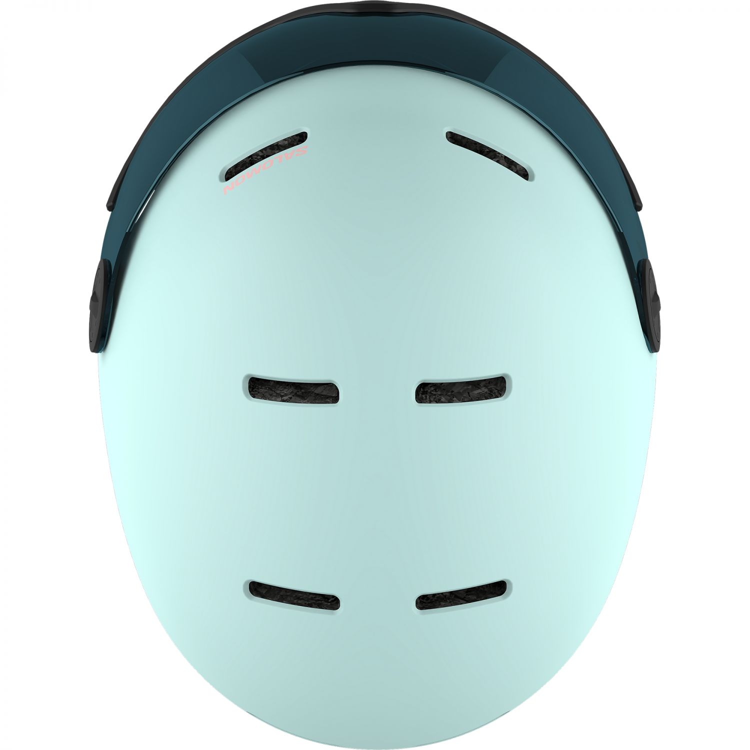 Salomon Orka Visor, ski helmet, junior, bleached aqua