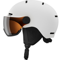 Salomon Orka Visor, Skidhjälm med Visir, Junior, Vit
