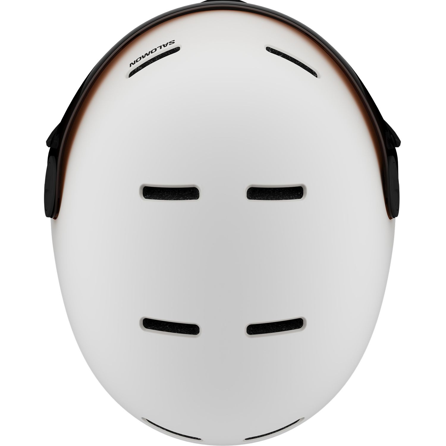 Salomon Orka Visor, Skidhjälm med Visir, Junior, Vit