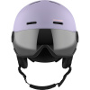 Salomon Orka Visor, Skihelm mit Visier, Junior, lila