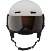 Salomon Orka Visor, skihjelm met vizier, junior, wit