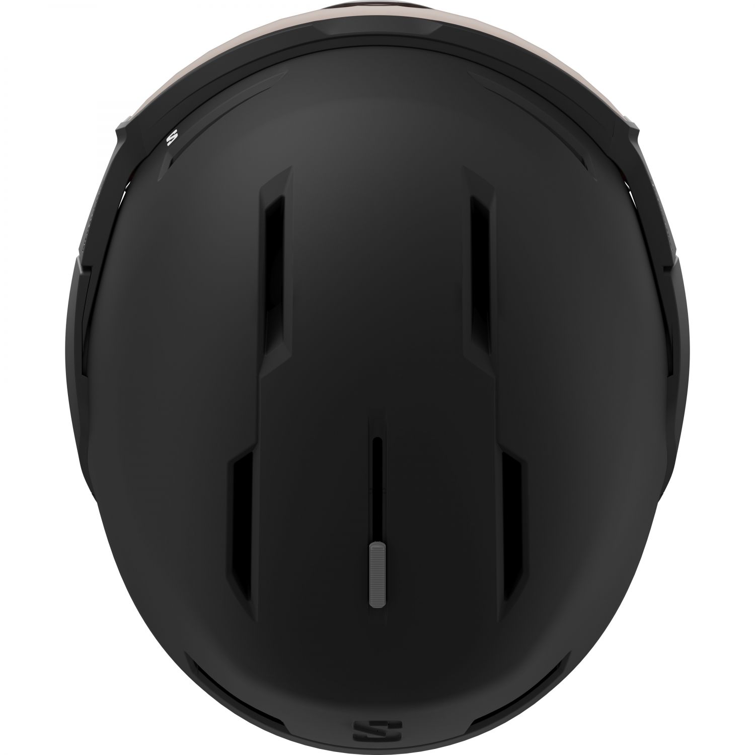 Salomon Osmo, casco de esquí con visera, negro
