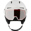 Salomon Osmo, casque de ski à visière, blanc