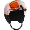 Salomon Osmo, casque de ski à visière, rose