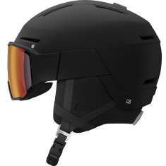 Salomon Osmo Pro Sigma Photo, casco de esquí con visera, negro