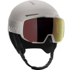 Salomon Osmo Pro Sigma Photo, ski helm met vizier, lichtgrijs