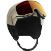 Salomon Osmo Simga, capacete de esqui com viseira, bege