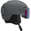 Salomon Osmo Simga, casco da sci con visiera, grigio
