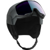 Salomon Osmo Simga, casco da sci con visiera, grigio