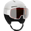 Salomon Osmo, ski helm met vizier, wit