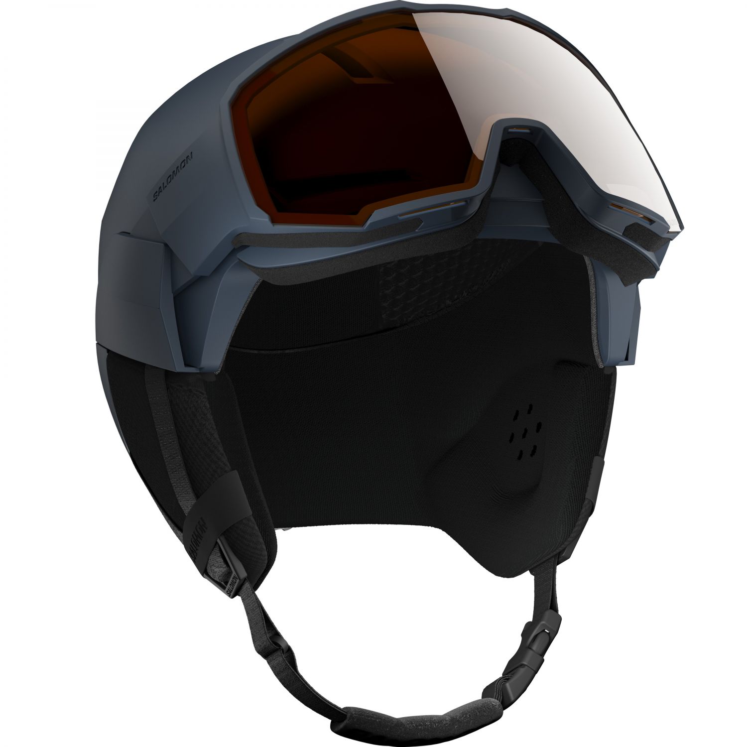 Salomon Osmo, visor helmet, dress blue