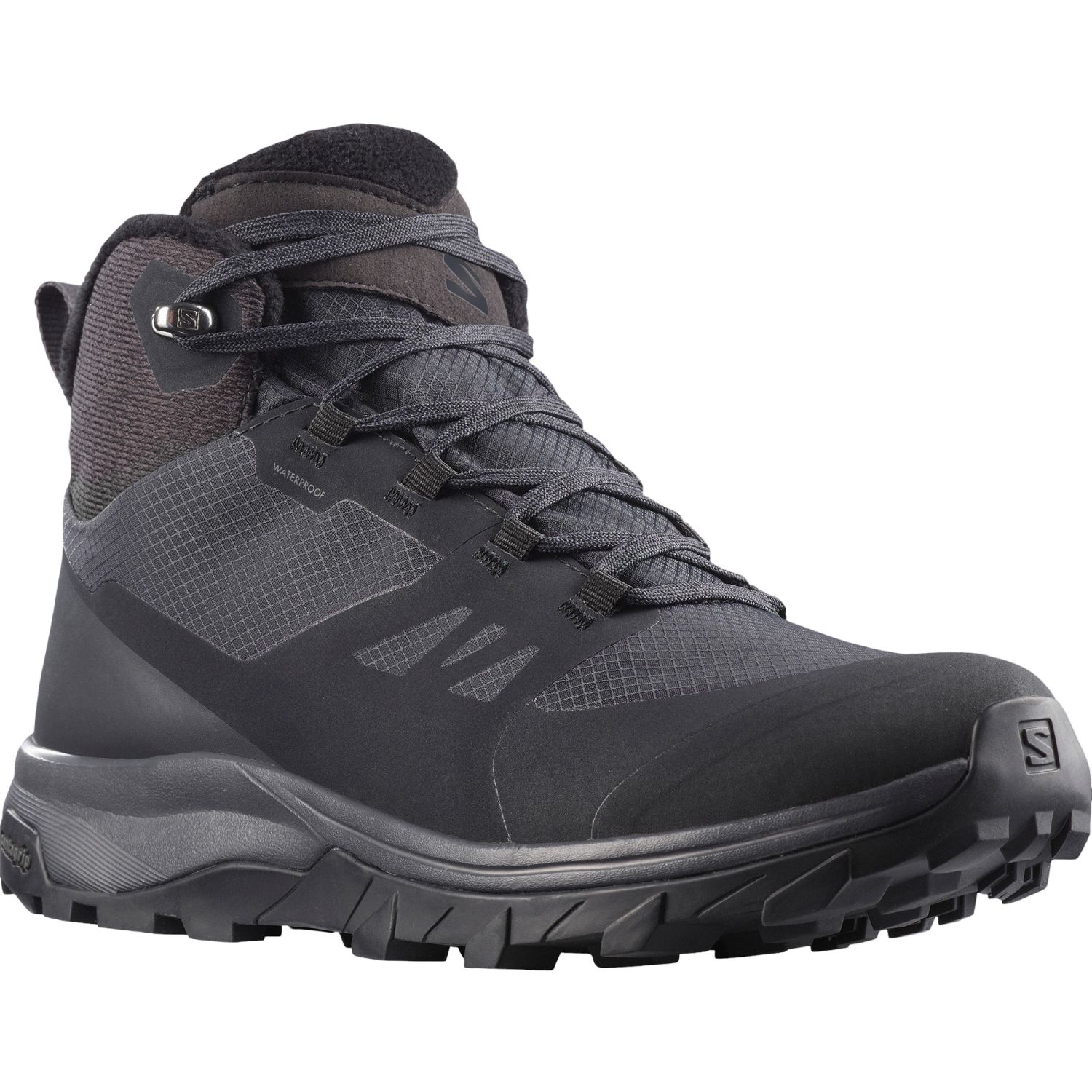 Salomon Outsnap WP, Vinterstøvler, Dame, Black
