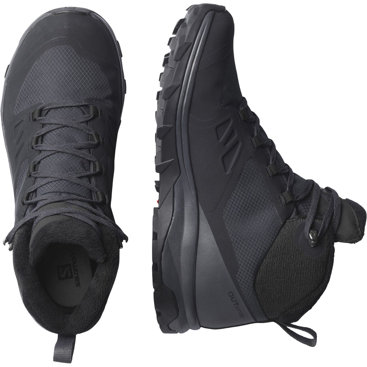 Salomon Outsnap WP, Vinterstøvler, Dame, Black