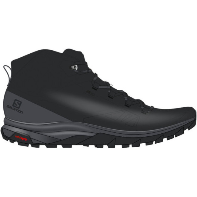 Salomon Outsnap WP, Vinterstøvler, dame, sort