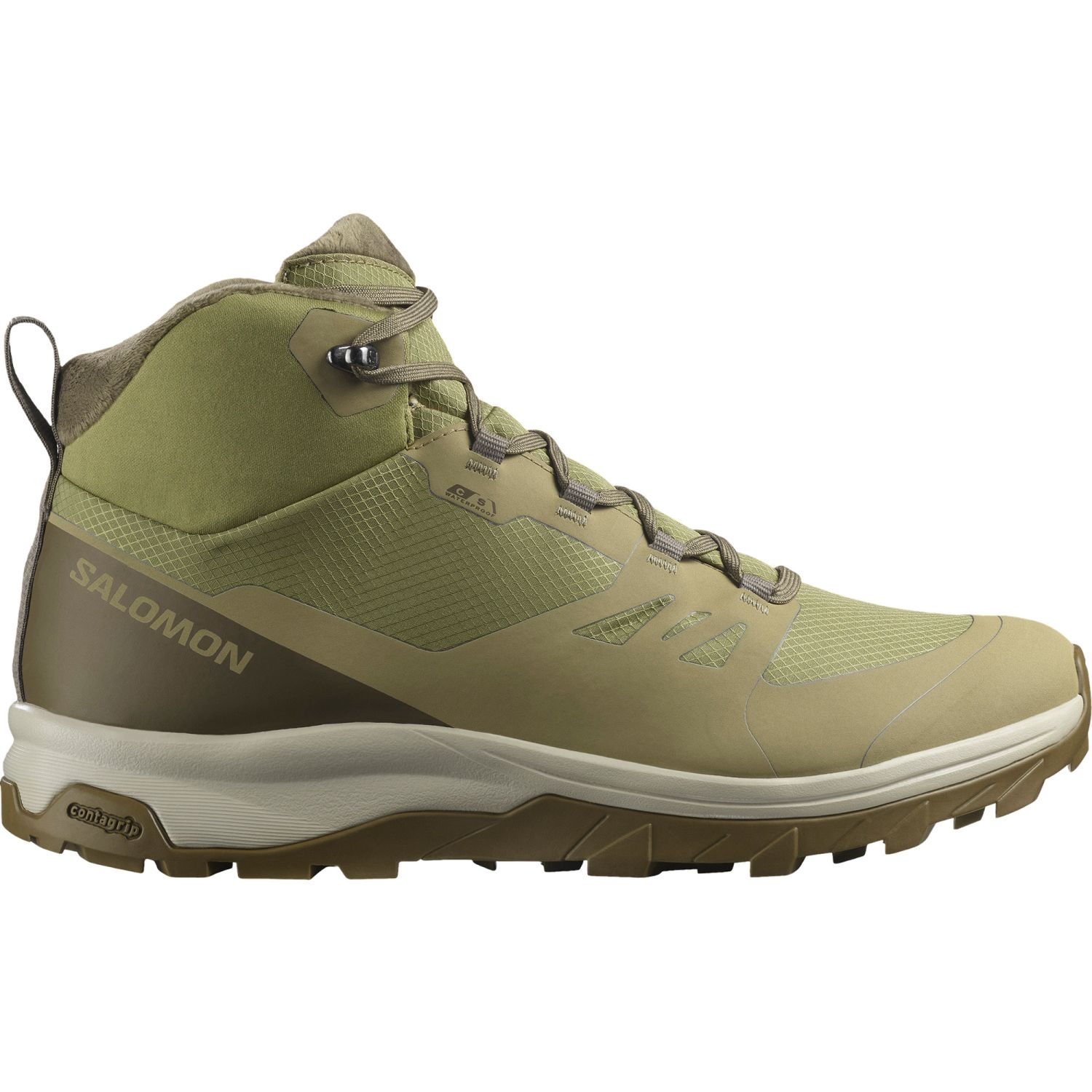 Salomon Outsnap WP, Winter Boots, men, green