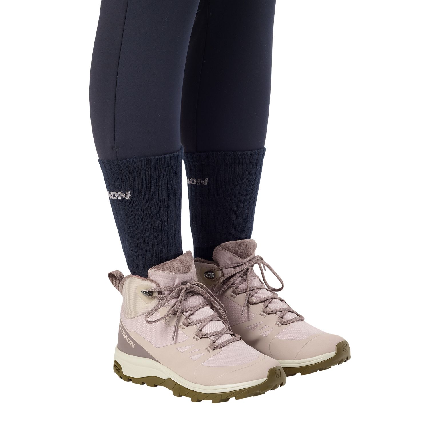 Salomon Outsnap WP, Winterschuhe, Damen, rosa