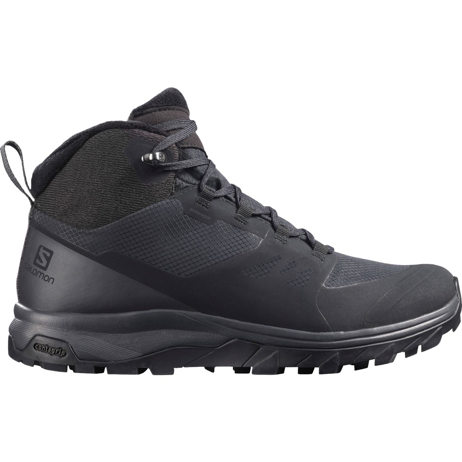 Salomon Outsnap WP, Winterschuhe, Damen, schwarz