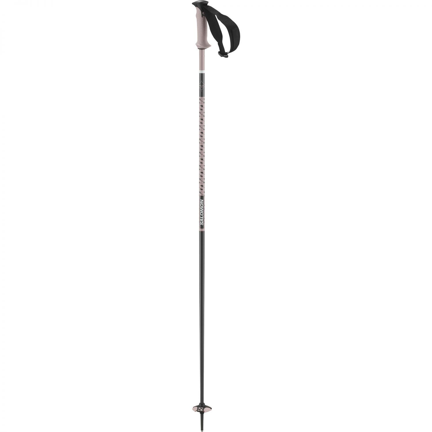 Salomon Polar Pro, bețe de schi, roz