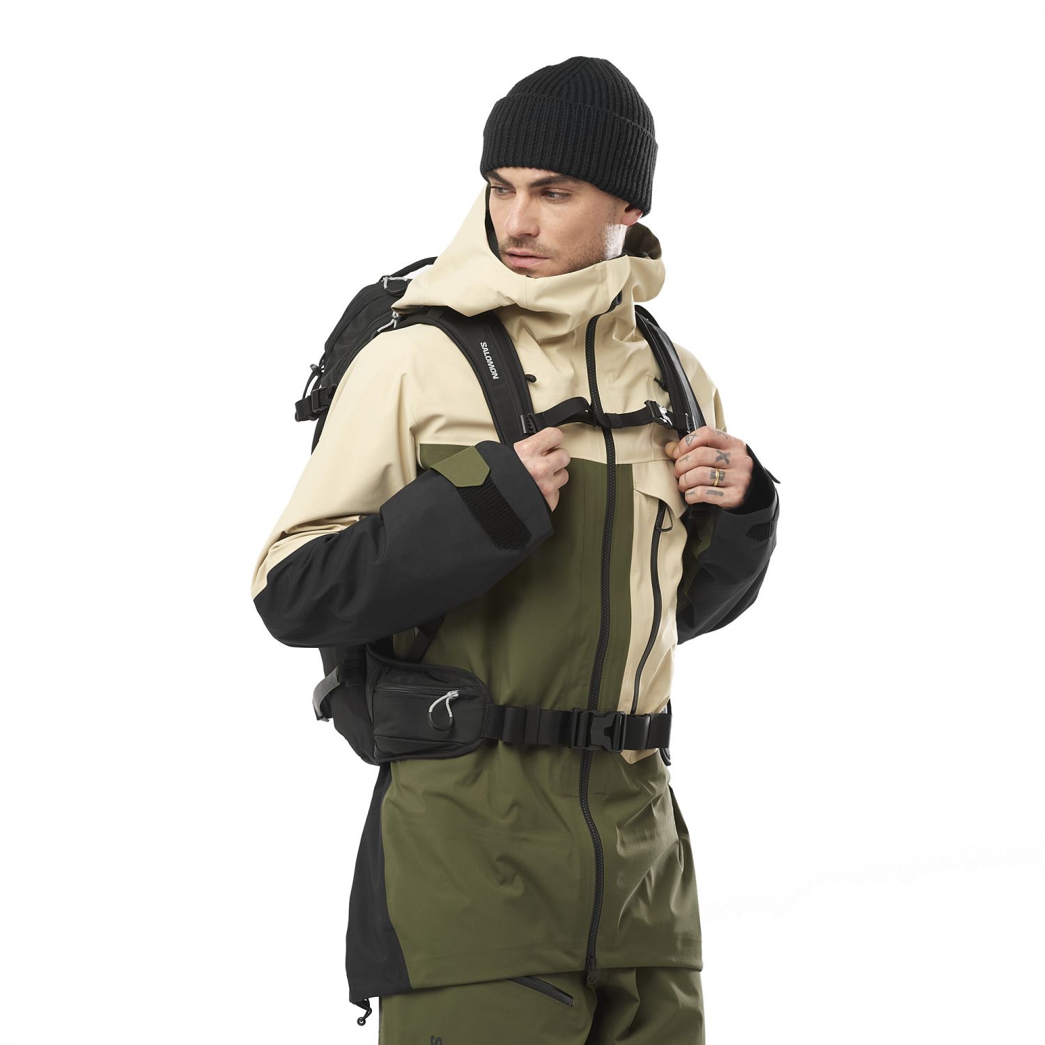 Salomon QST 25, plecak, czarny