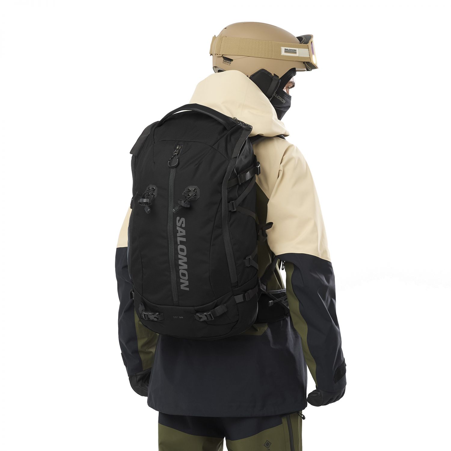 Salomon QST 38, sac à dos, noir