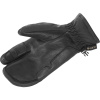 Salomon QST Paw GTX U, trojprstové rukavice, čierne