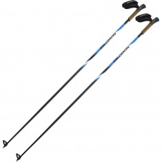 Salomon R 30 Click, bâtons de ski de fond, noir