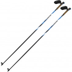 Salomon R 60 Click, bastones de esquí de fondo, negros
