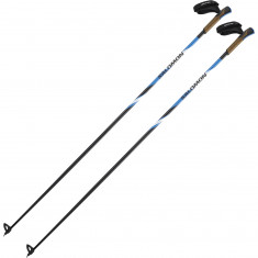 Salomon R 60 Click, bâtons de ski de fond, noir