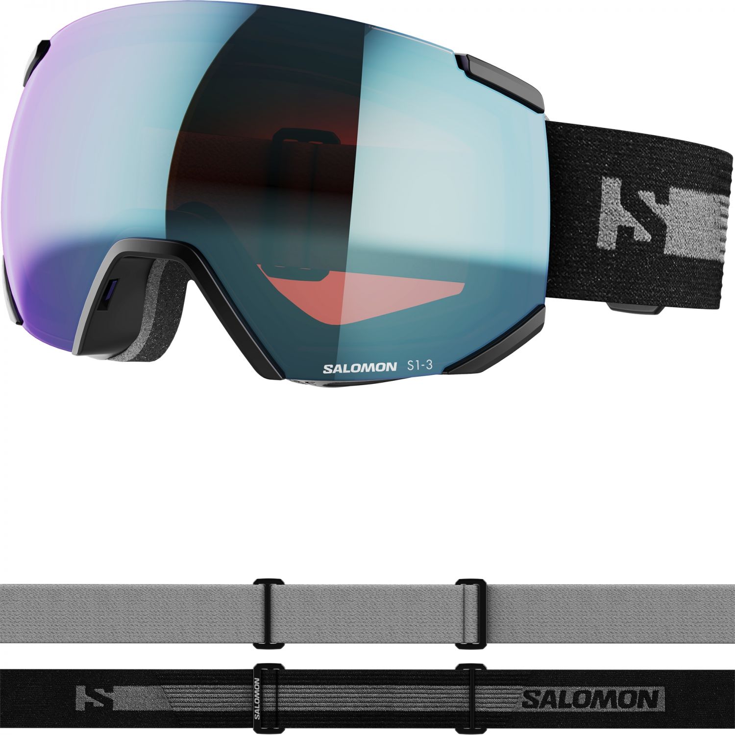 Salomon Radium Photochromic, gogle narciarskie, czarny