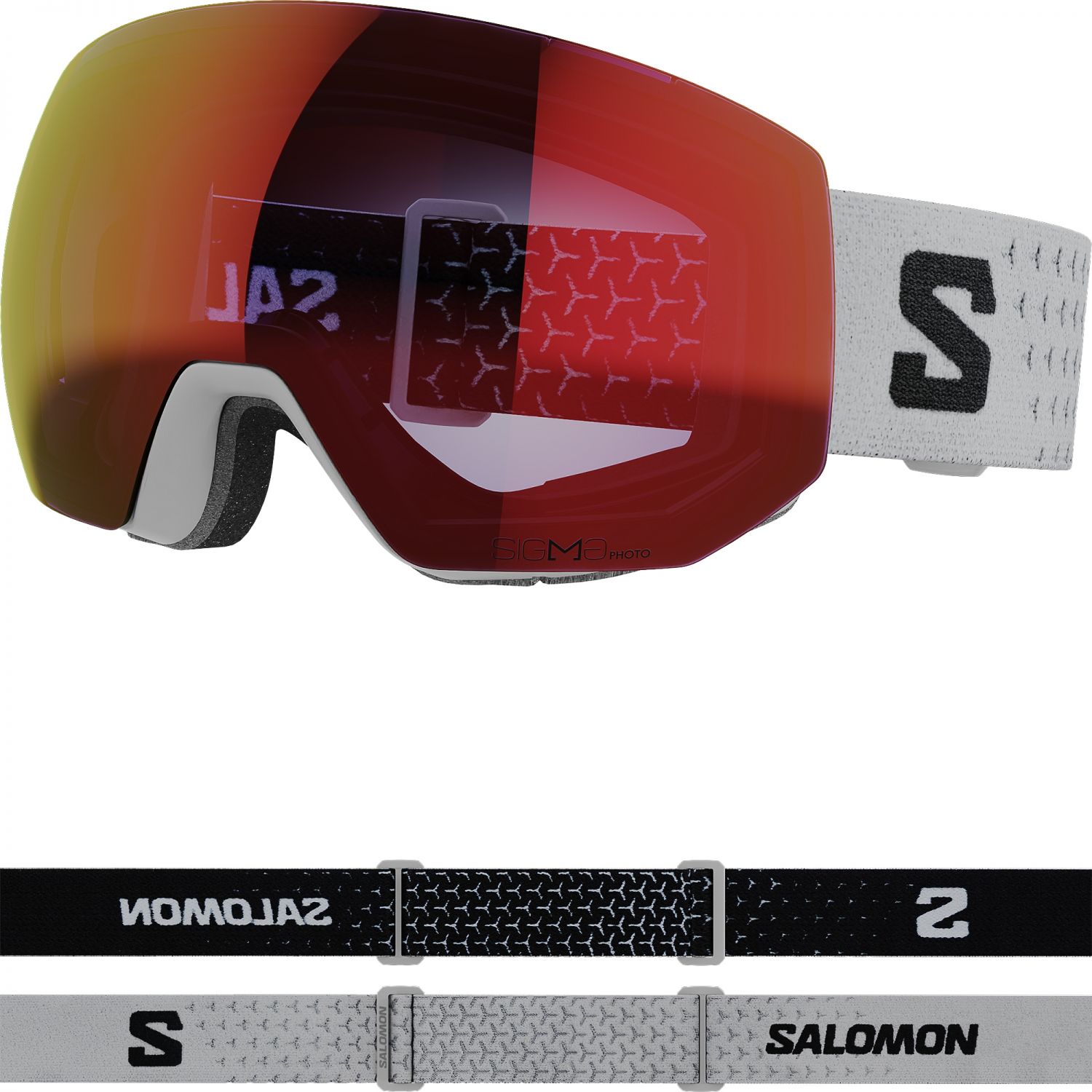 Salomon Radium Pro Sigma Photo, laskettelulasit, valkoinen