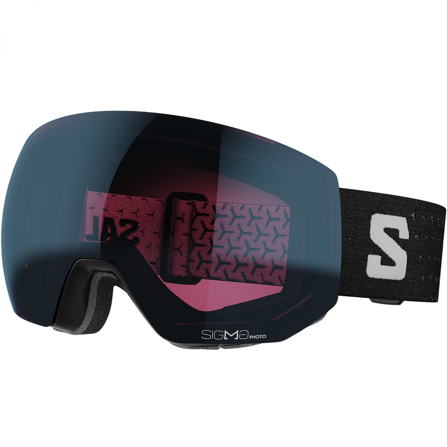 Salomon Radium Pro Sigma Photo, masque de ski, noir