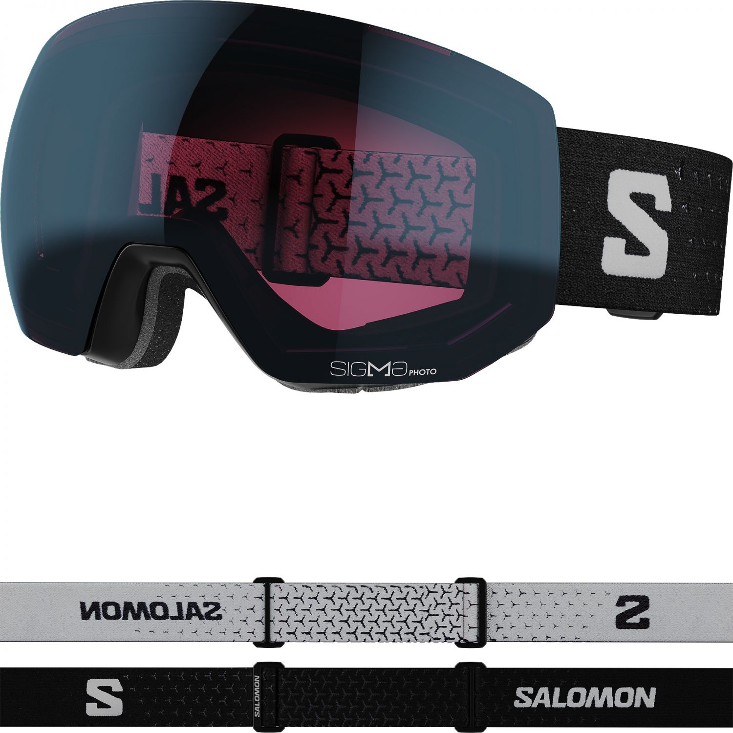 Salomon Radium Pro Sigma Photo, ski bril, zwart