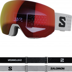 Salomon Radium Pro Sigma Photo, Skibrille, weiß