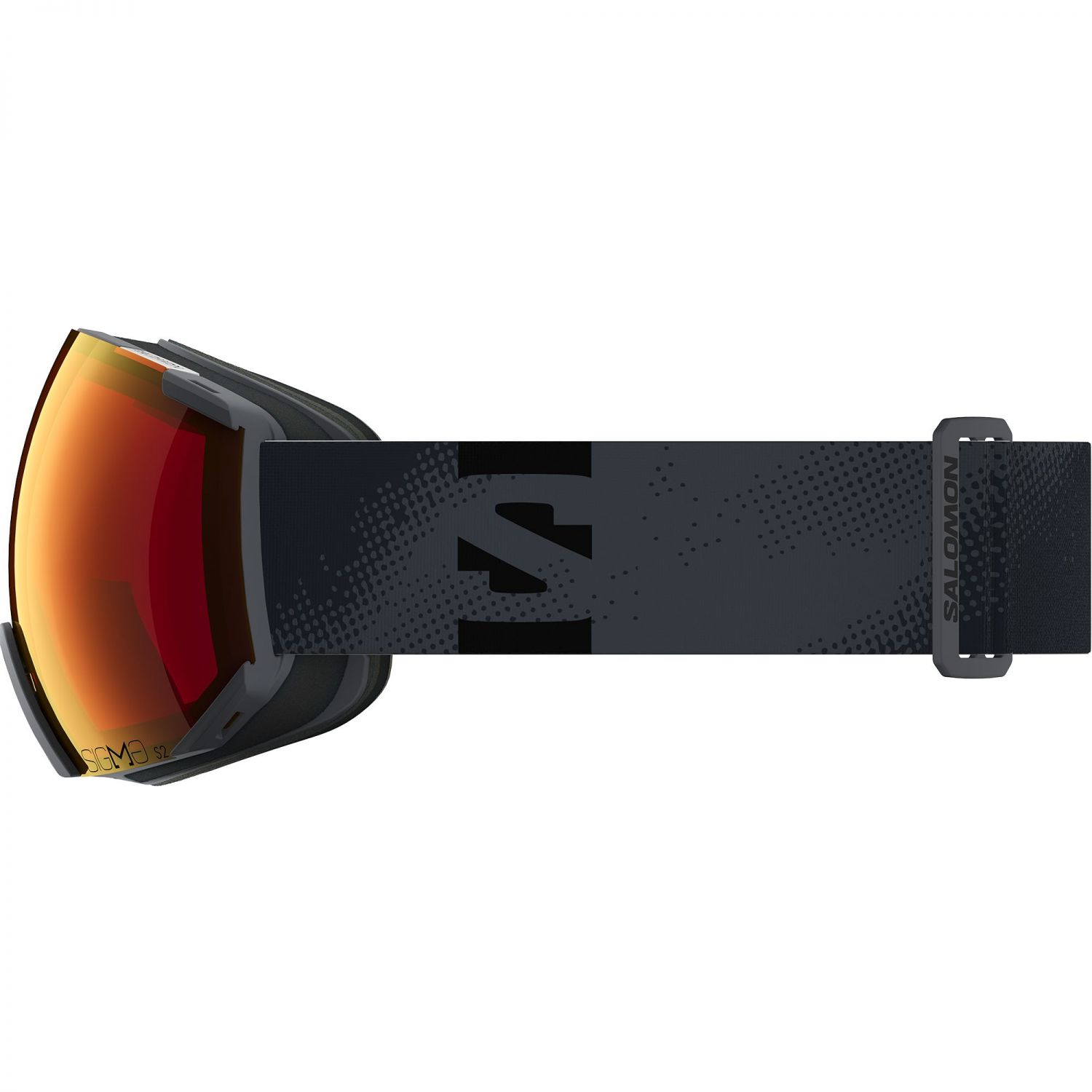 Salomon Radium Sigma, ochelari de schi, gri închis