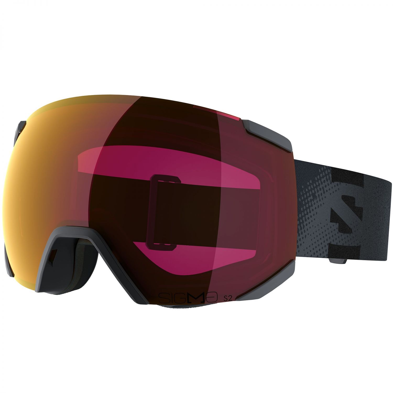 Salomon Radium Sigma, óculos de esqui, cinzento escuro