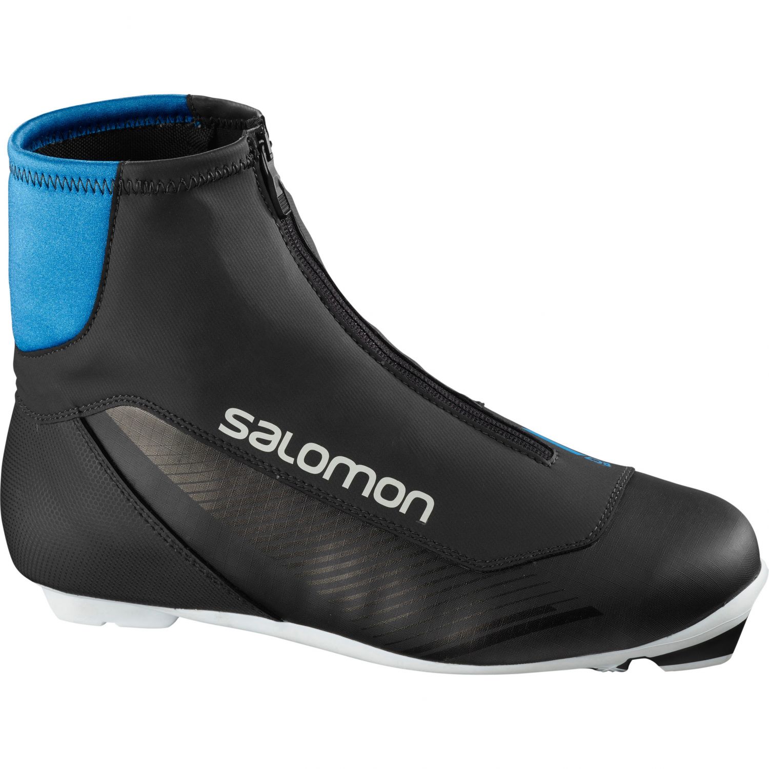 Salomon RC7 Nocturne, scarponi da sci di fondo, nero