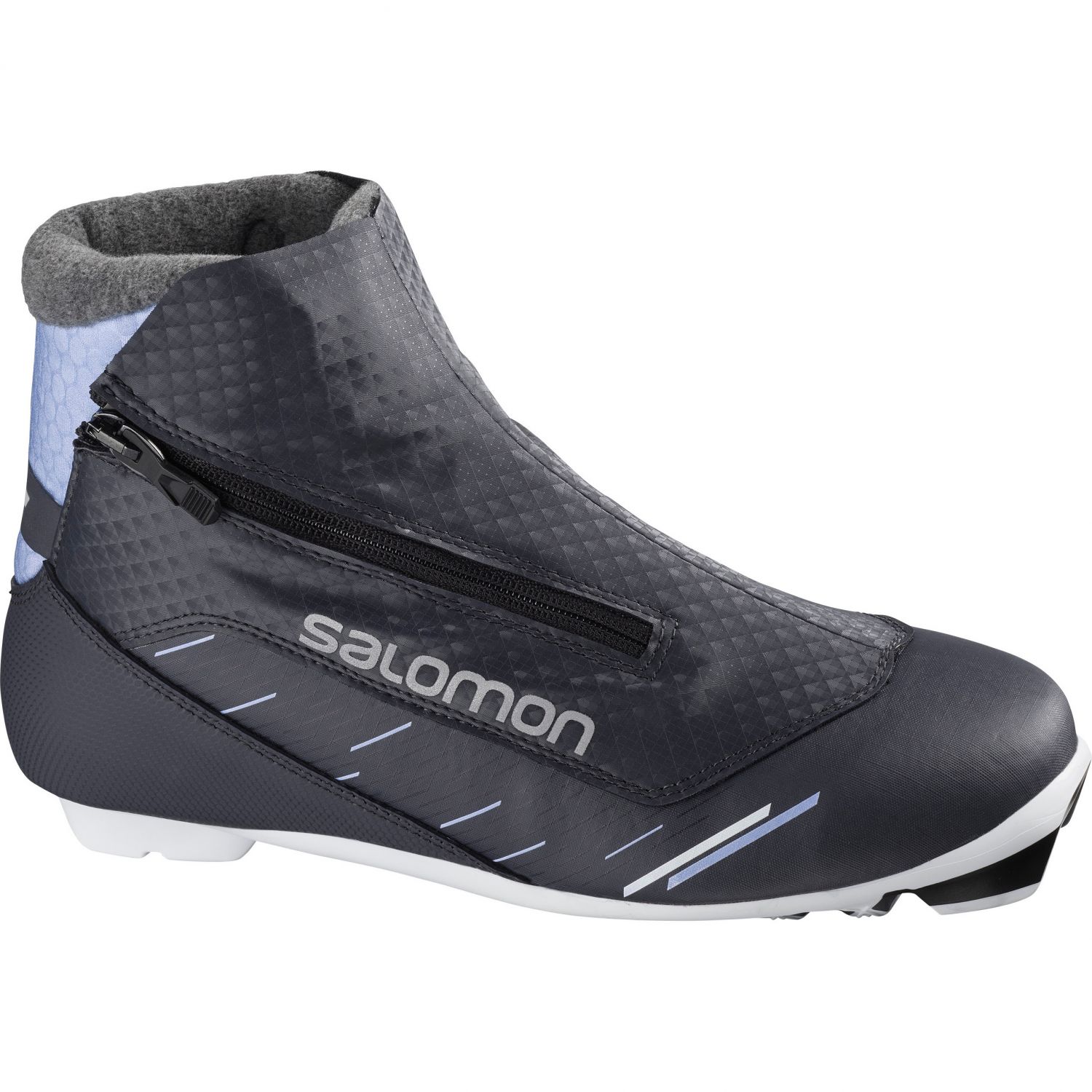 Salomon RC8 Vitane Nocturne Prolink, bottes de ski de fond, femmes, noir