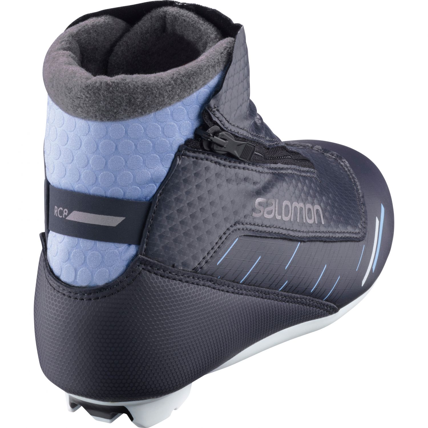 Salomon RC8 Vitane Nocturne Prolink, bottes de ski de fond, femmes, noir