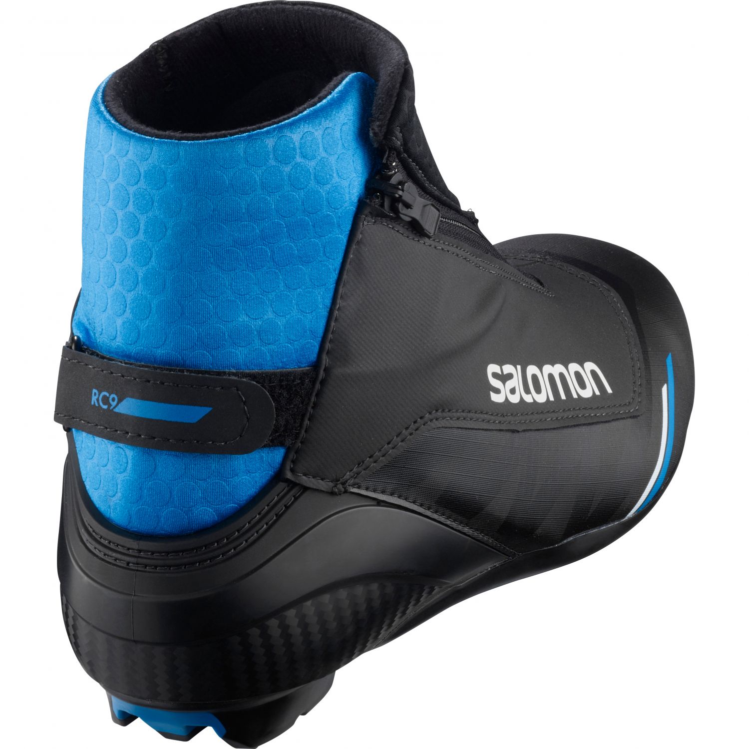 Salomon RC9 Nocturne Prolink, bottes de ski de fond, hommes, noir